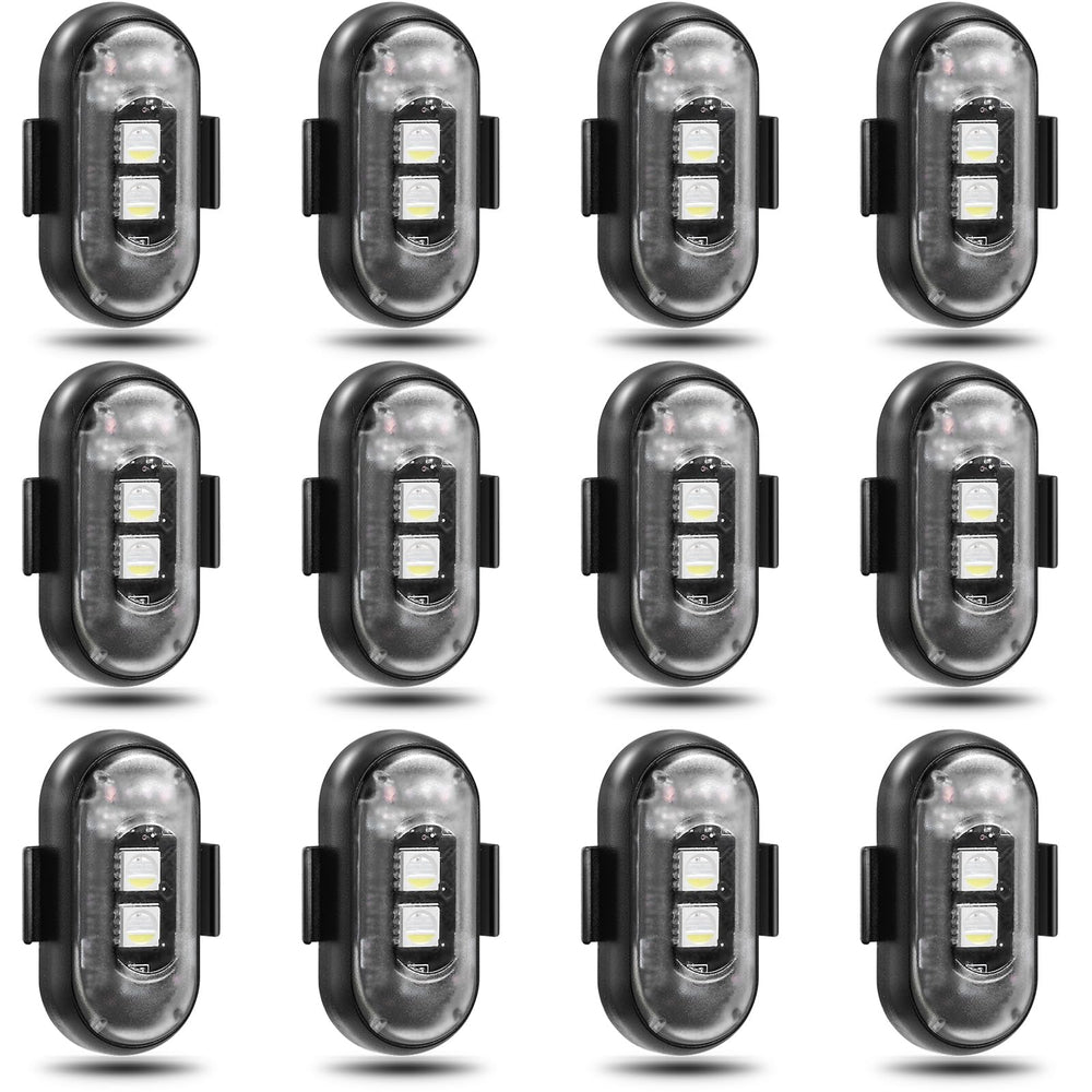 Suacopzar LED strobe drone remote visibility boost for night operations.