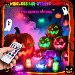 Suacopzar LED strobe motorcycle light with remote for signaling.