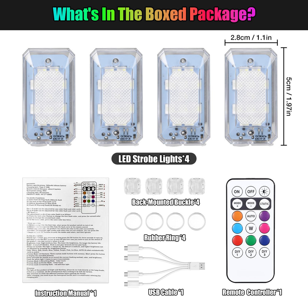 Suacopzar package includes remote and mounting gear for immediate use.