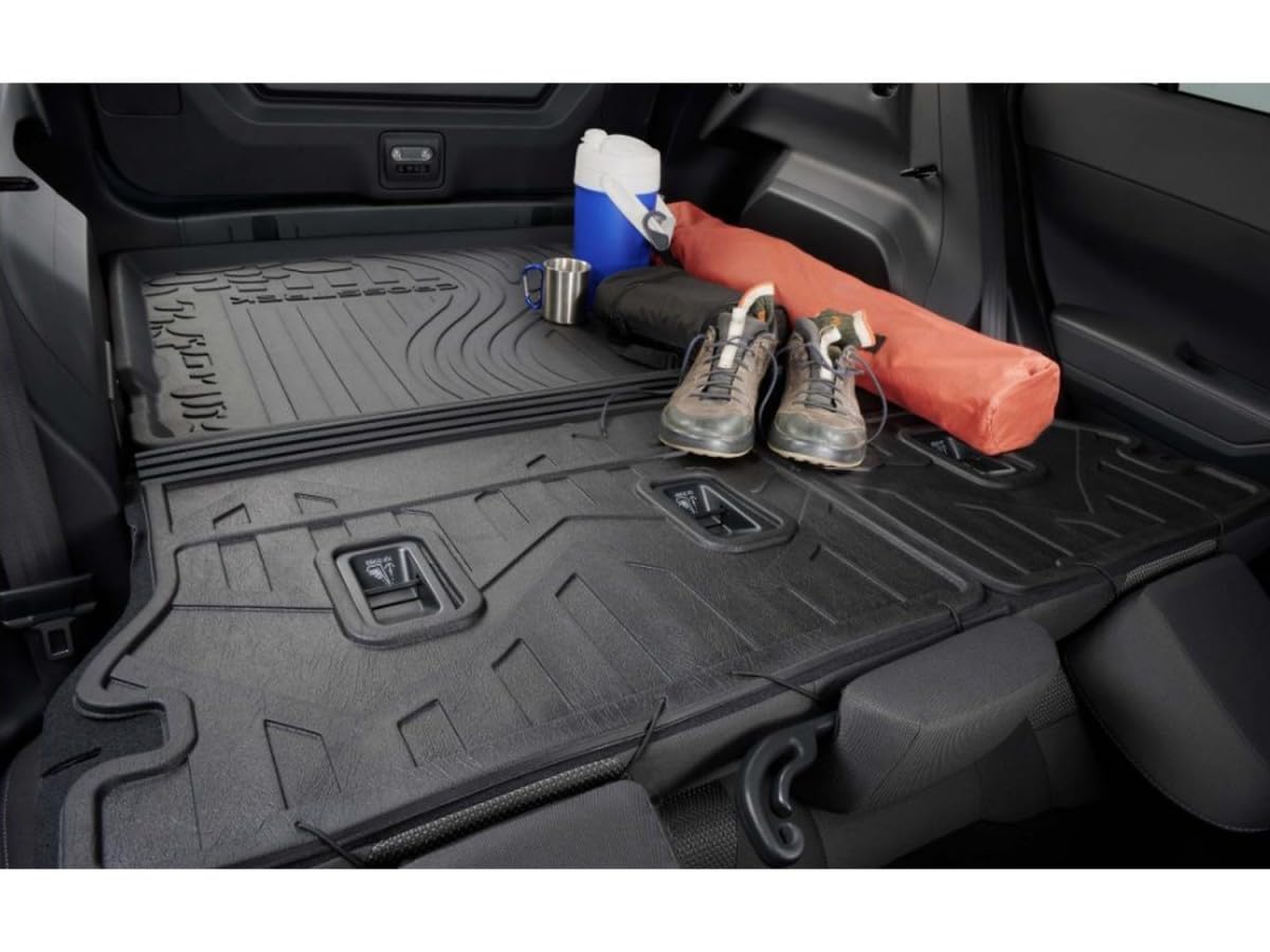 Subaru Crosstrek rear seat back protector demonstrates precise fit for cargo protection