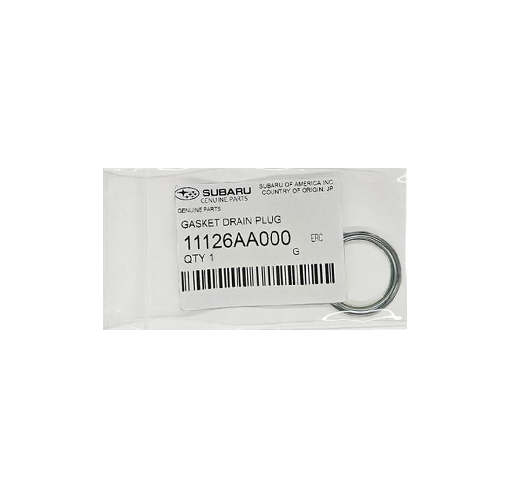 Subaru genuine 11126AA000 gasket set for durable drain plug seals