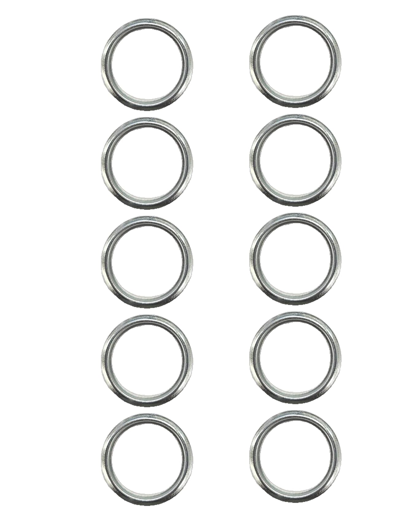 Subaru oil drain plug crush gasket 10-pack for reliable oil seals during maintenance