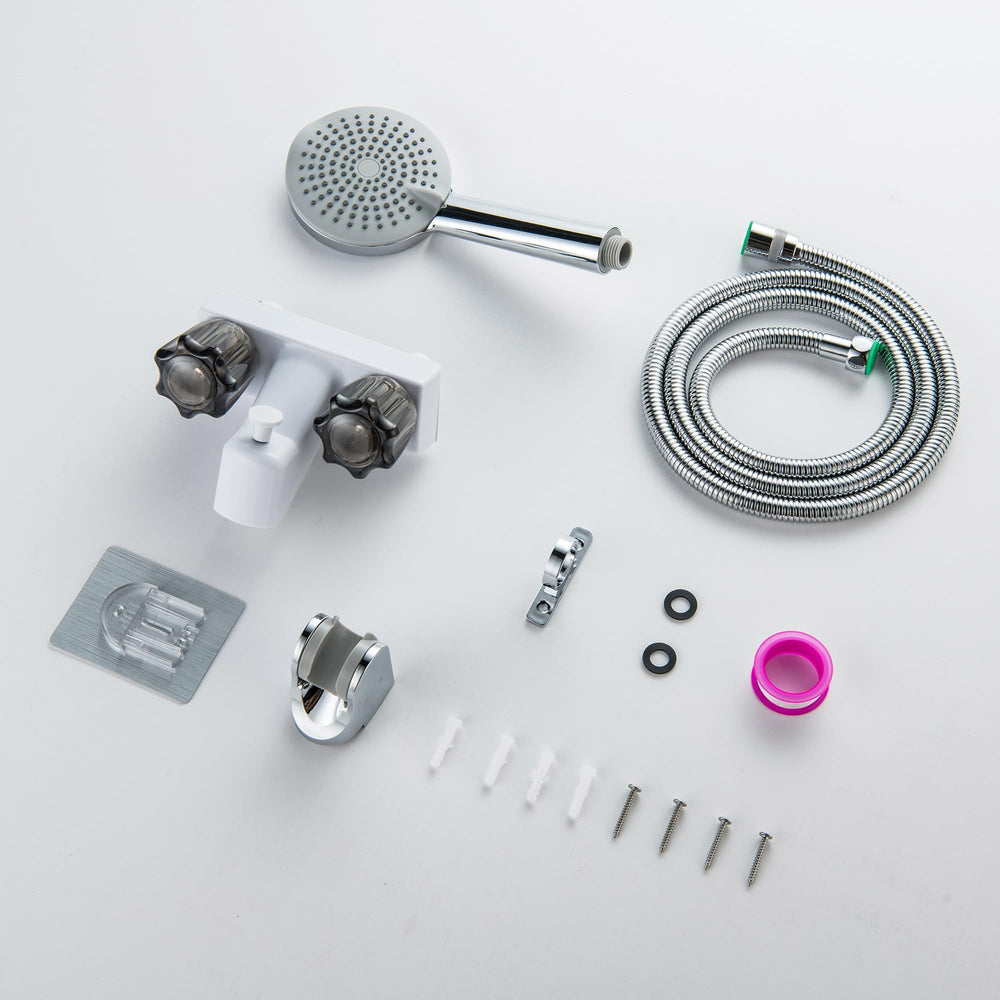 SUBEIXI easy-install shower set lets you install without a plumber