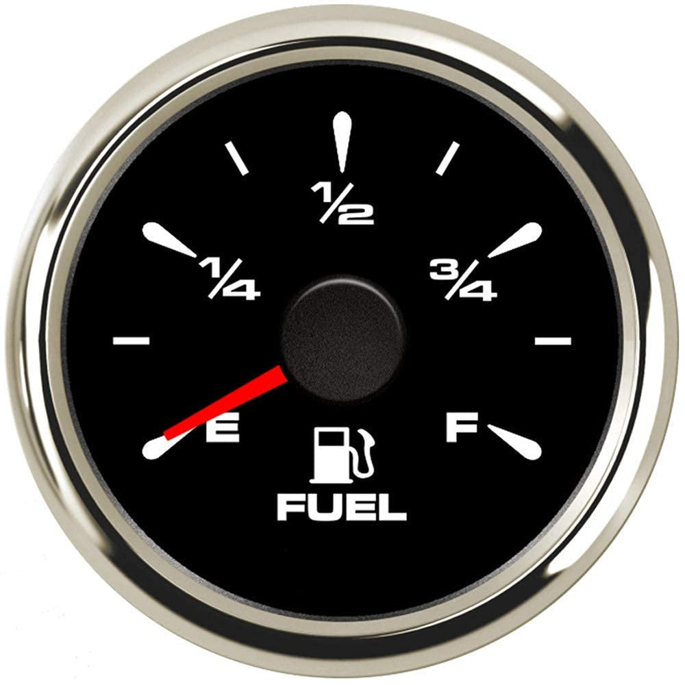Sucicago marine fuel gauge front view with clear LCD display for quick fuel checks