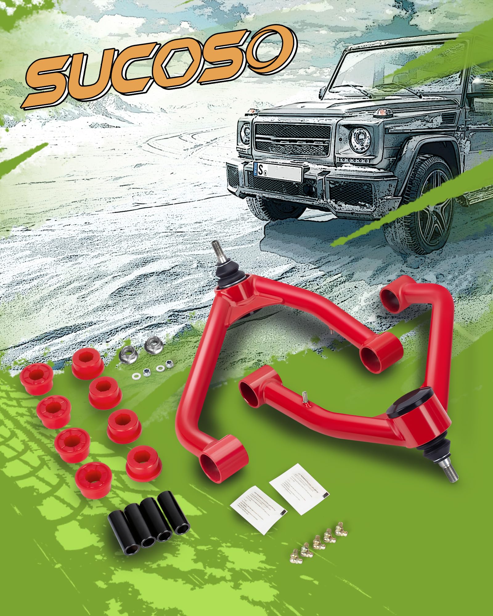 SUCOSO dust covers protect joints to extend service life.