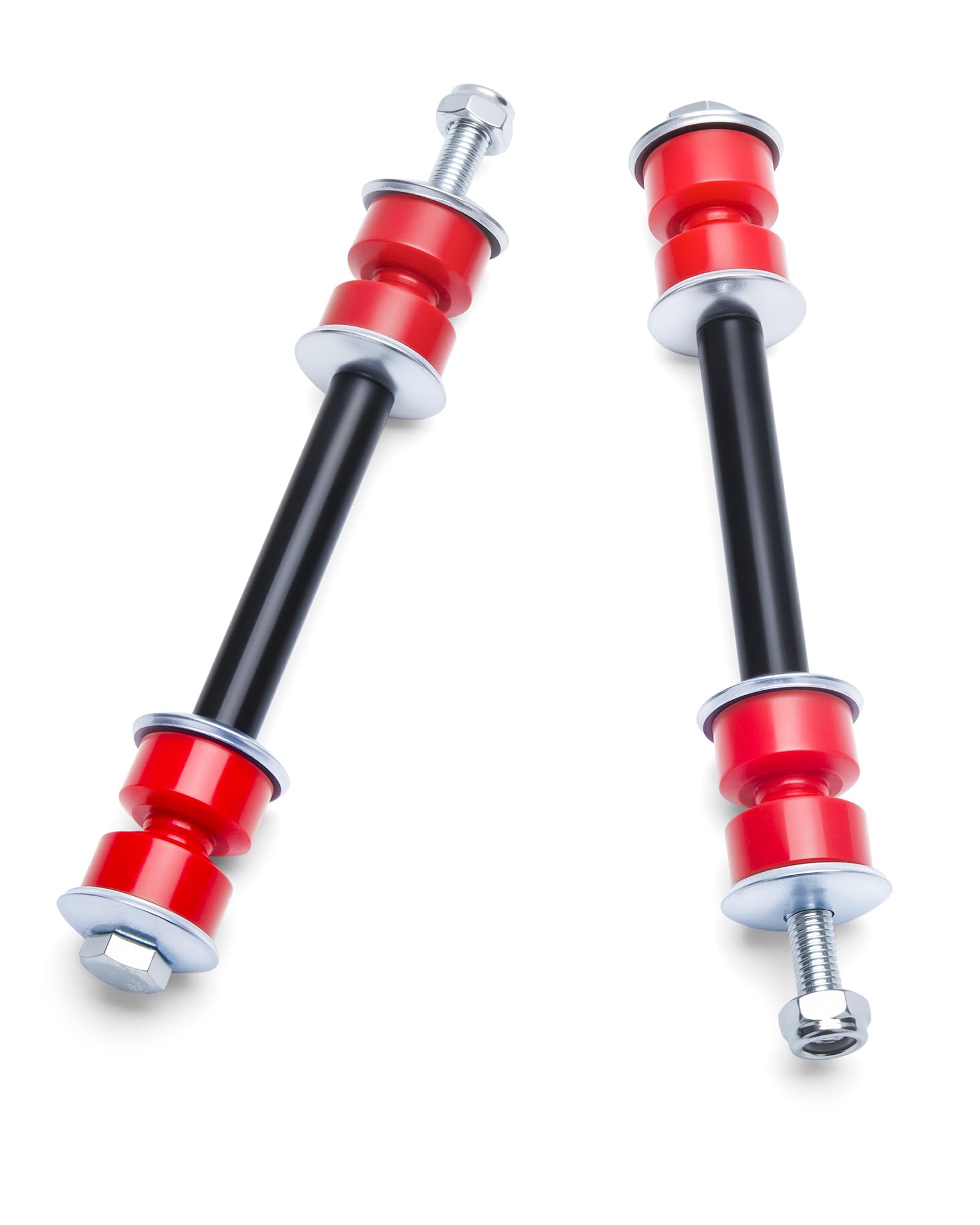 SU COSO sway bar link front-left assembly with PU bushings boosts steering stability.
