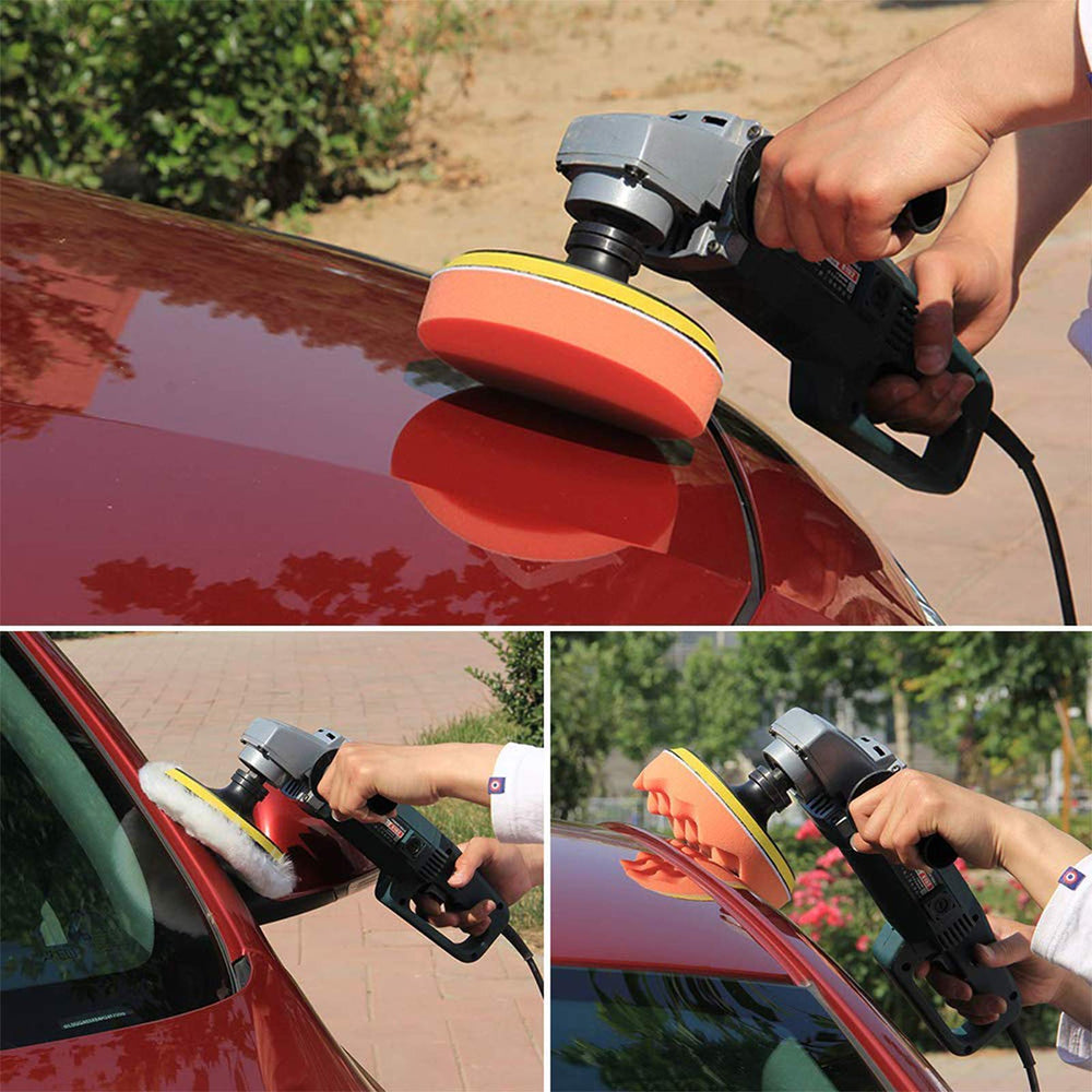 Sudopru polishing cone for drill fits tight areas for a deep, mirror-like finish.
