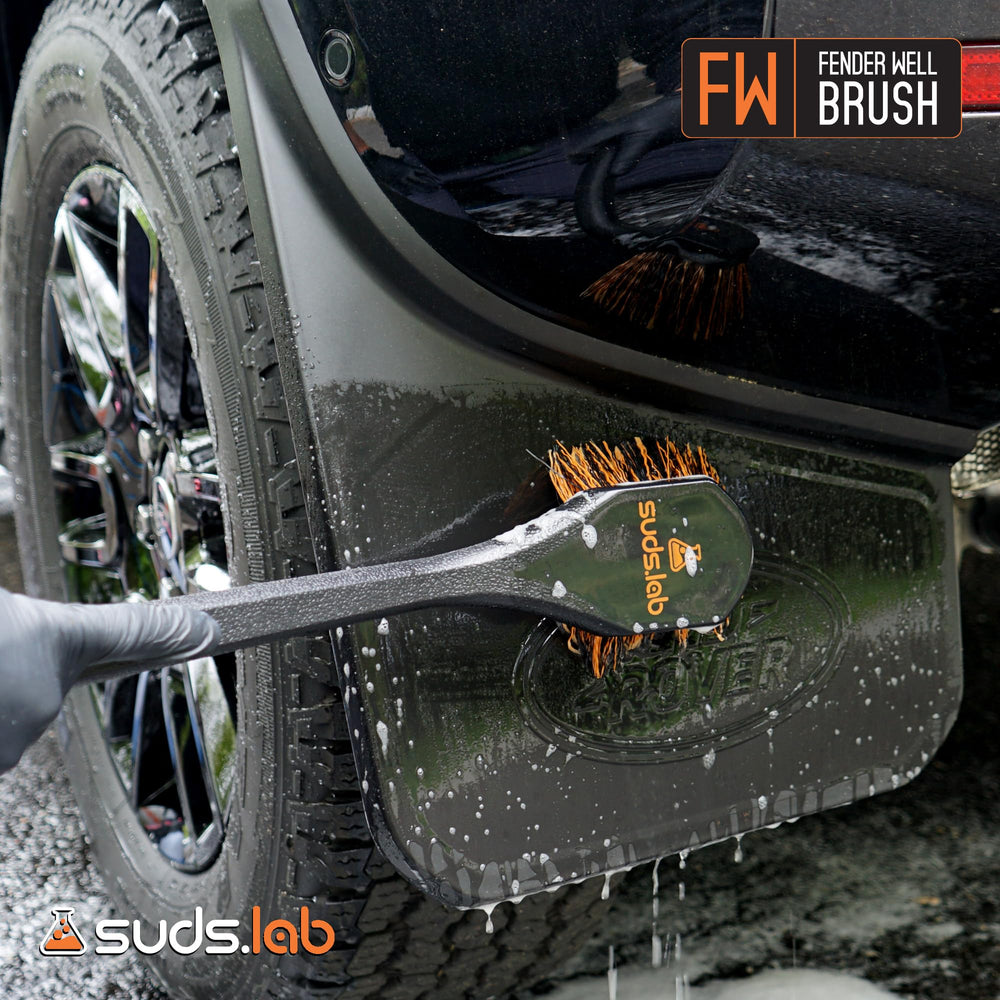 Suds Lab FW Non-Slip Grip improves control during deep scrubbing sessions.