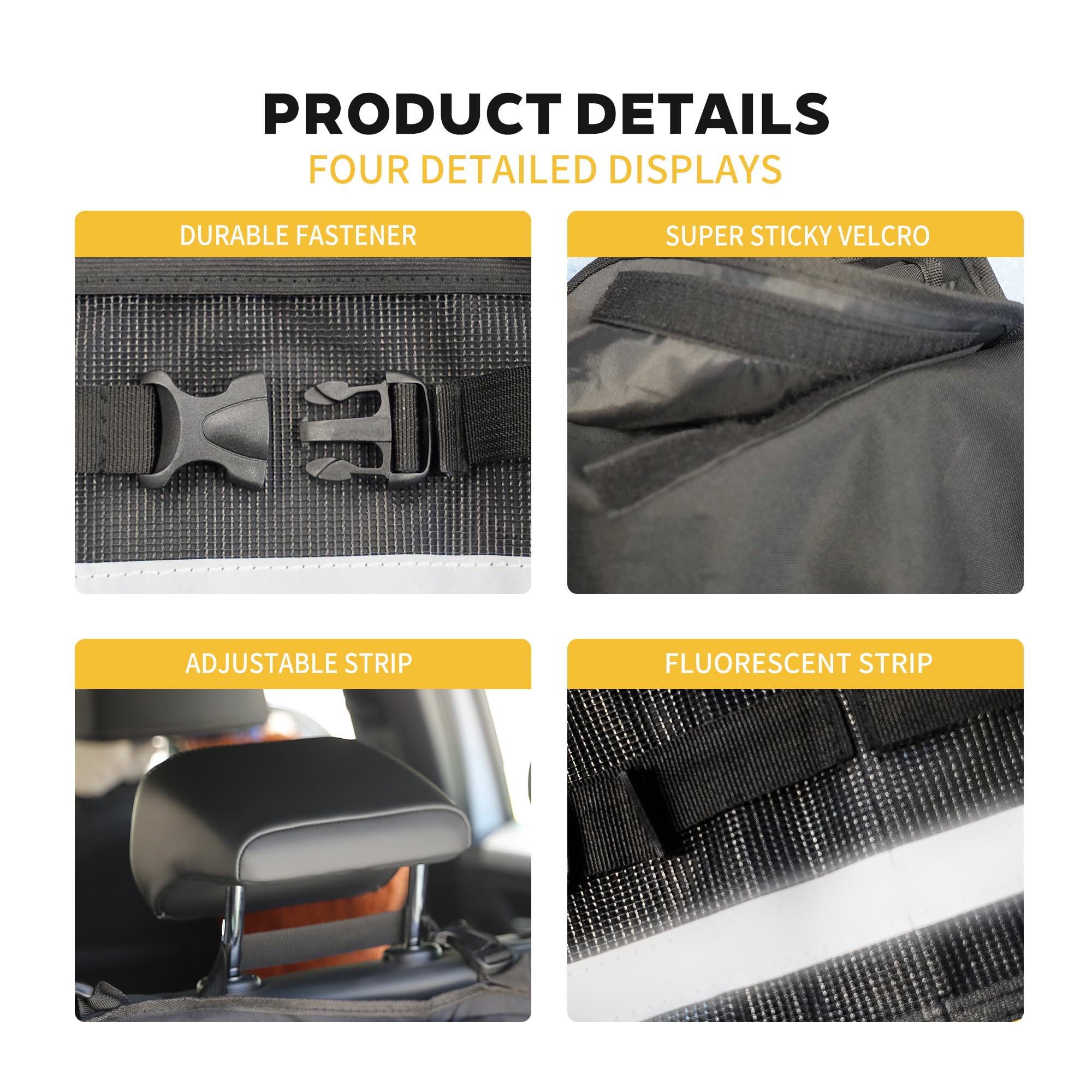 SugarFox divider slots organize tablets and maps for quick access