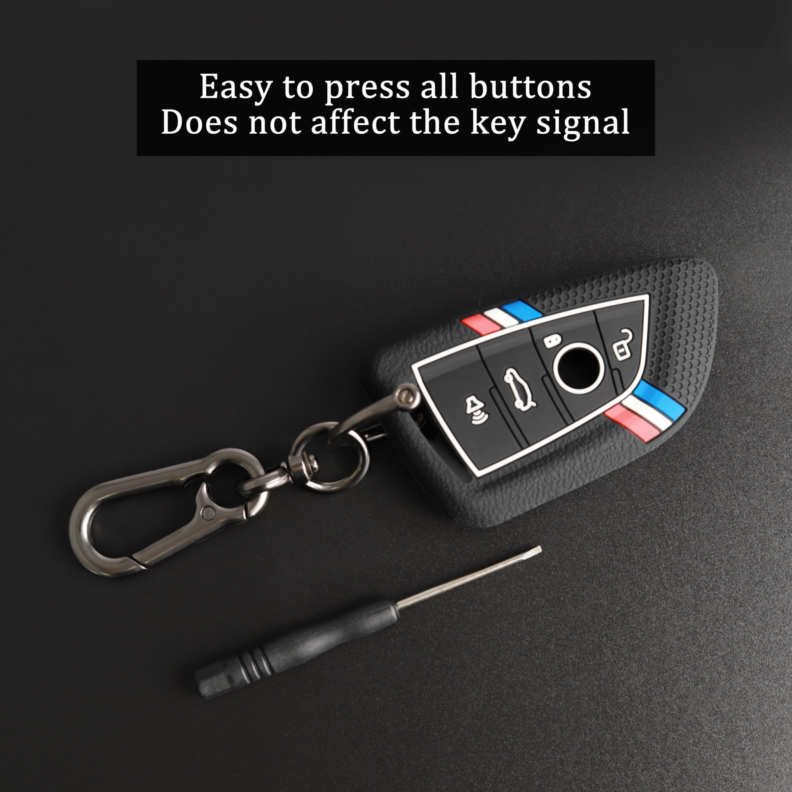 SUGOPADEN fob cover installed easily with accessible buttons.