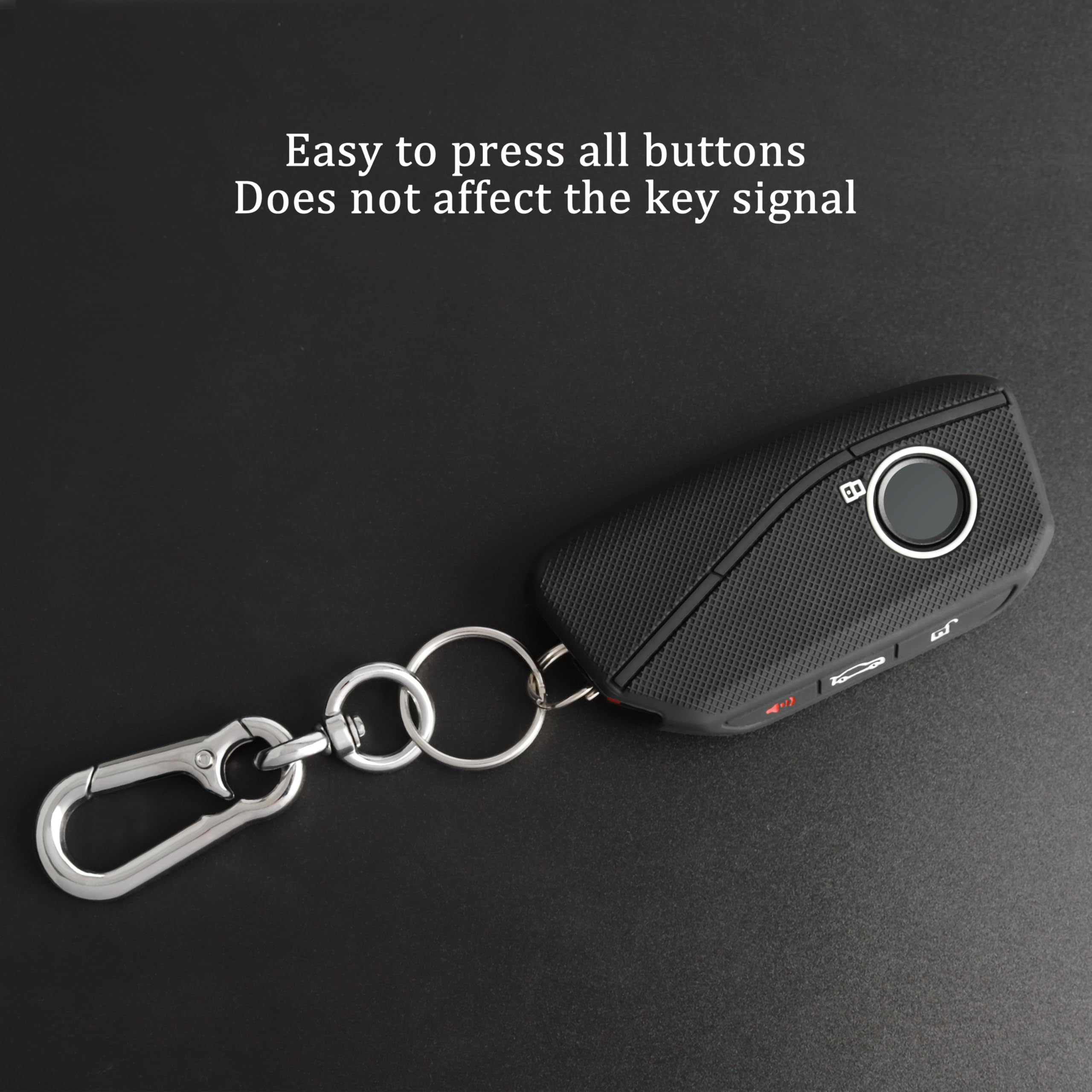 SUGOPADEN key fob cover offers precise button access with easy operation