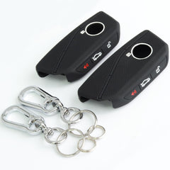 SUGOPADEN BMW key fob cover front view protects against scratches and bumps