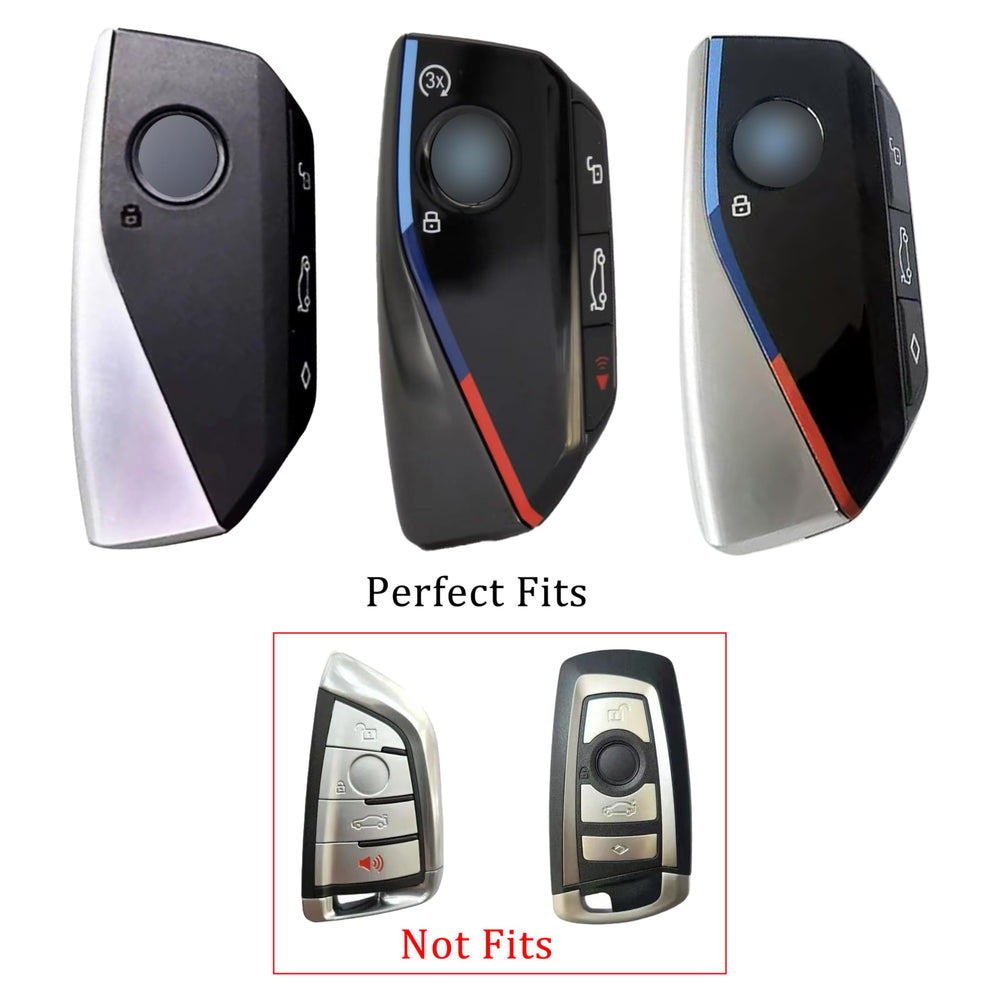 SUGOPADEN BMW key fob cover side view improves grip and style