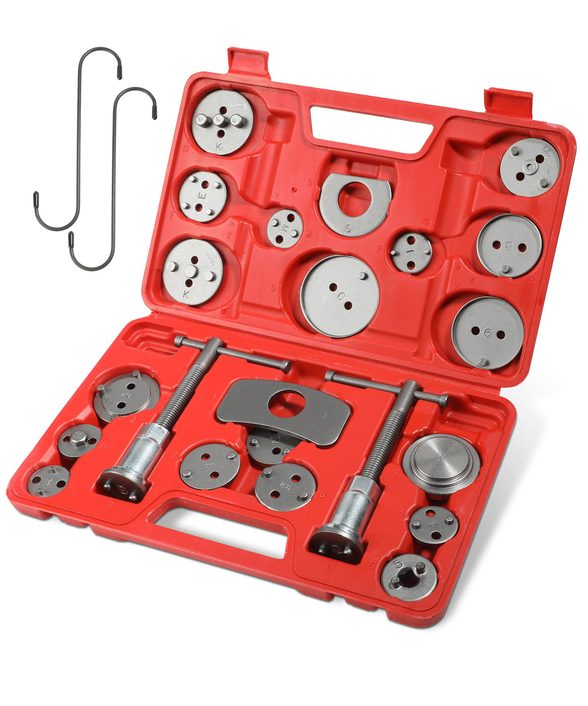 SUJADE YAKEFLY brake caliper tool set for piston wind-back during pad replacement.
