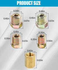 SUJADE YAKEFLY inverted pipe nuts ready for tight seals