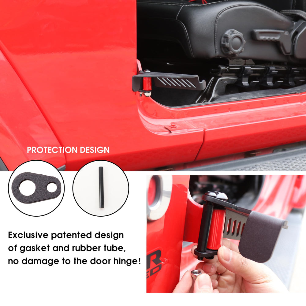 Sukemichi anti-slip foot peg design prevents slipping