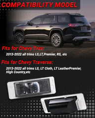SUKOHYB license plate light housing installed on vehicle improves nighttime visibility