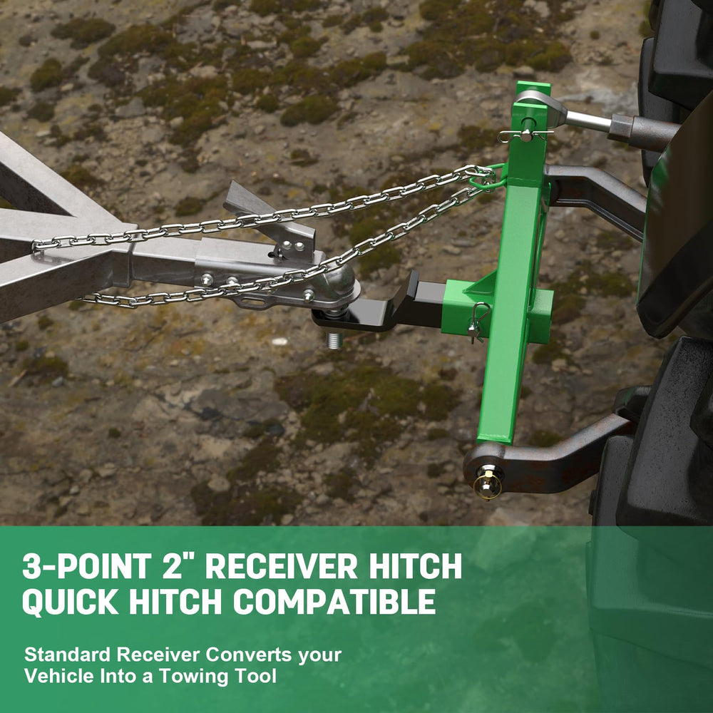 Sulythw category 1 lifting pins enable broad compatibility.
