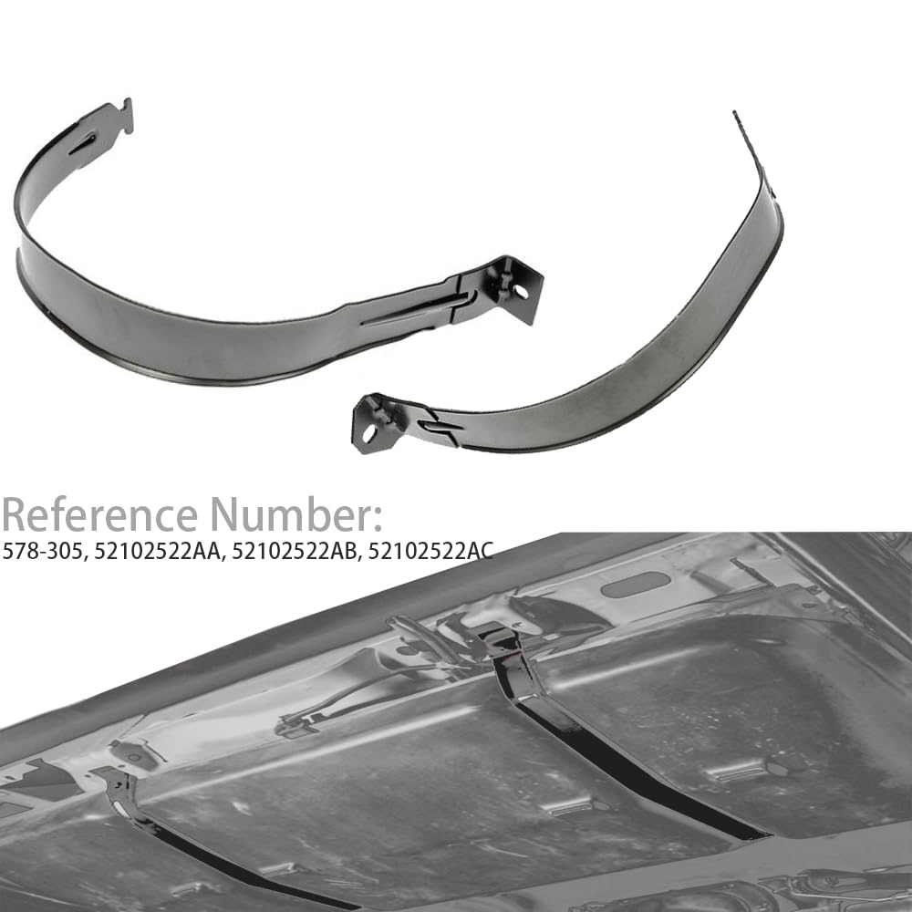 SUMHEN fuel tank strap installation guide page for DIY fitment