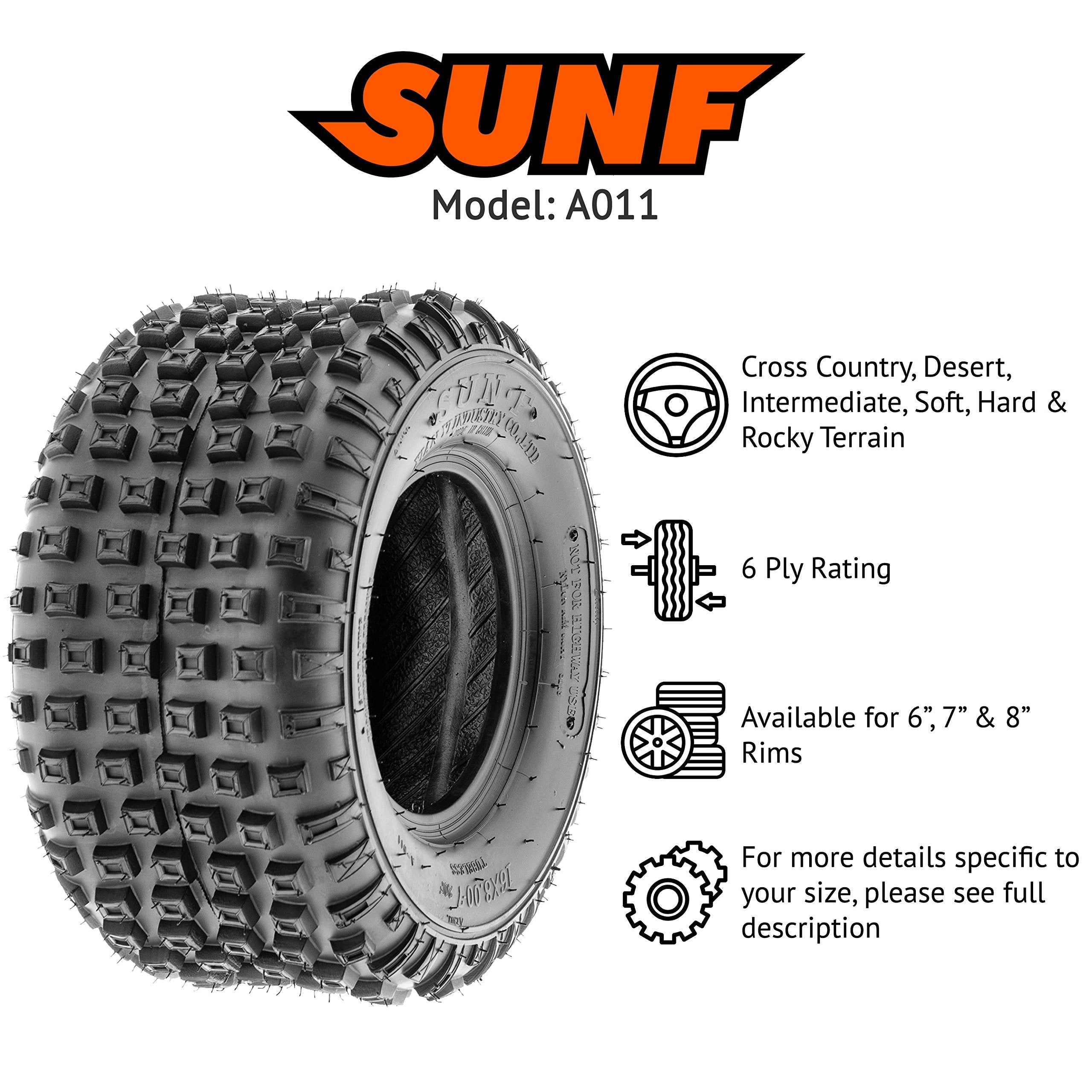 SUNF A011 all-terrain performance on mud showing reliable traction.