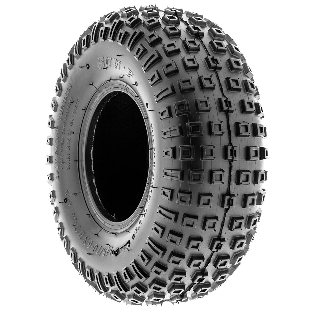 SUNF A011 145/70-6 size compatibility for a range of ATV/UTV models.
