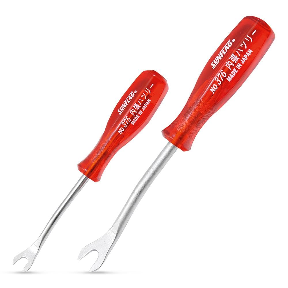 Sunflag CT-610 two-piece set for versatile automotive clip removal.