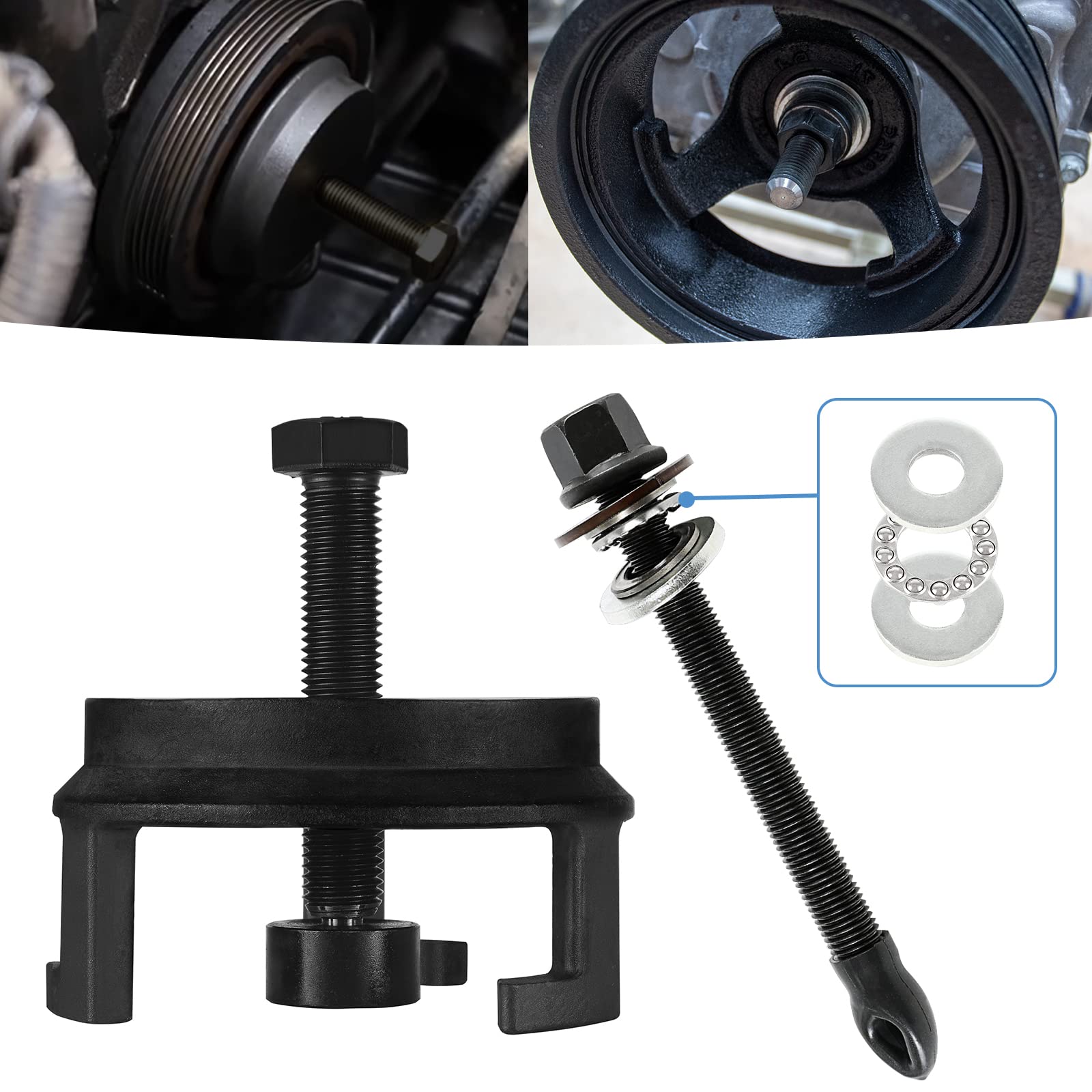 Sunluway 25264 GM harmonic puller for quick balancer removal with secure grip