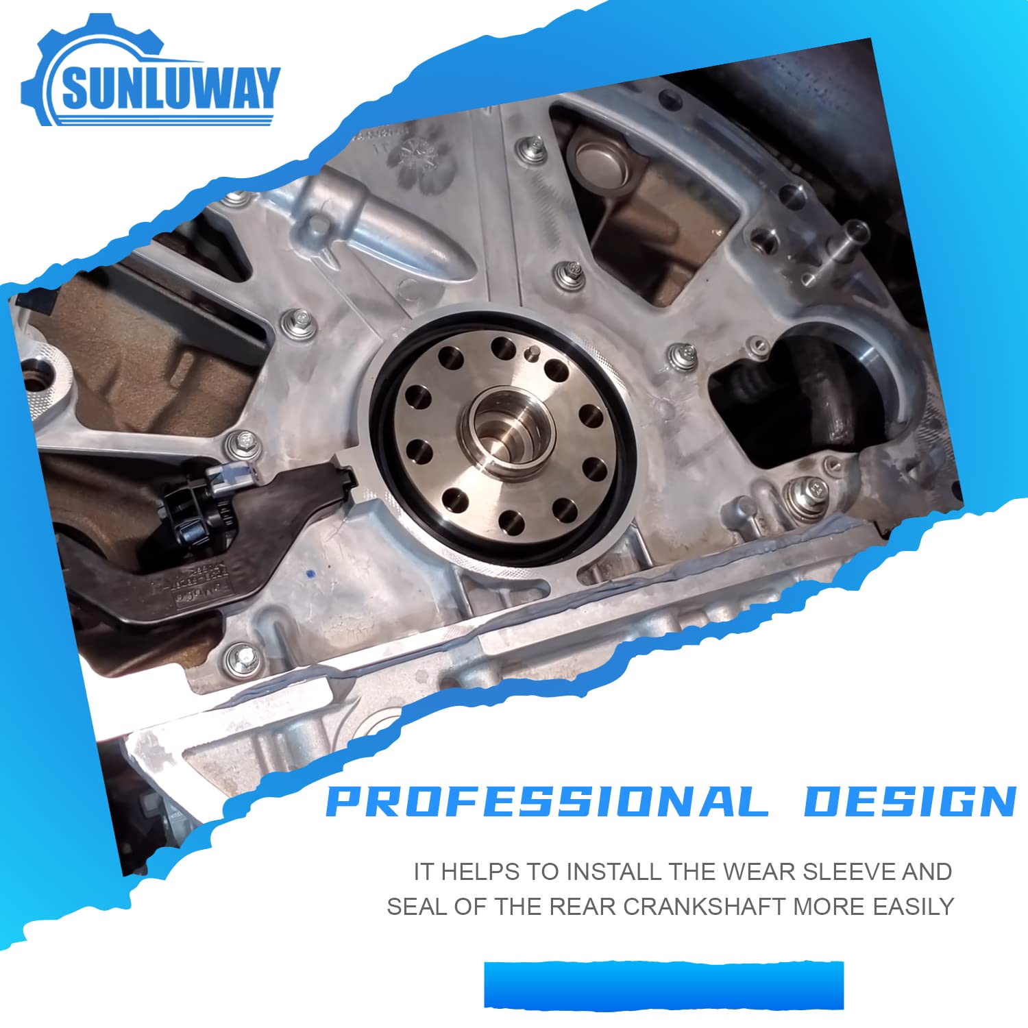 Sunluway carbon steel seal installer with anti-oxidation coating for durability during use.