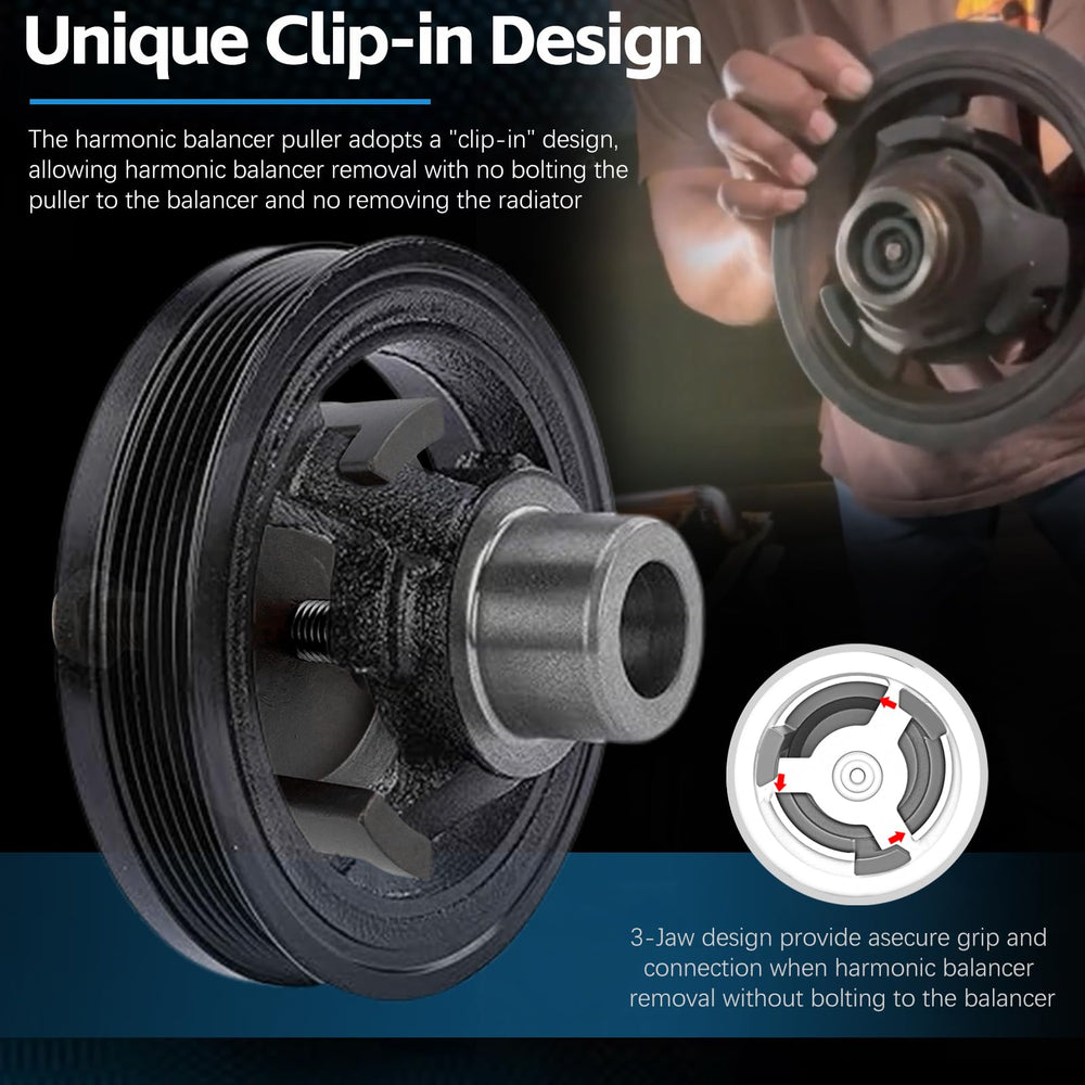 Sunluway crank pulley puller made of durable alloy steel