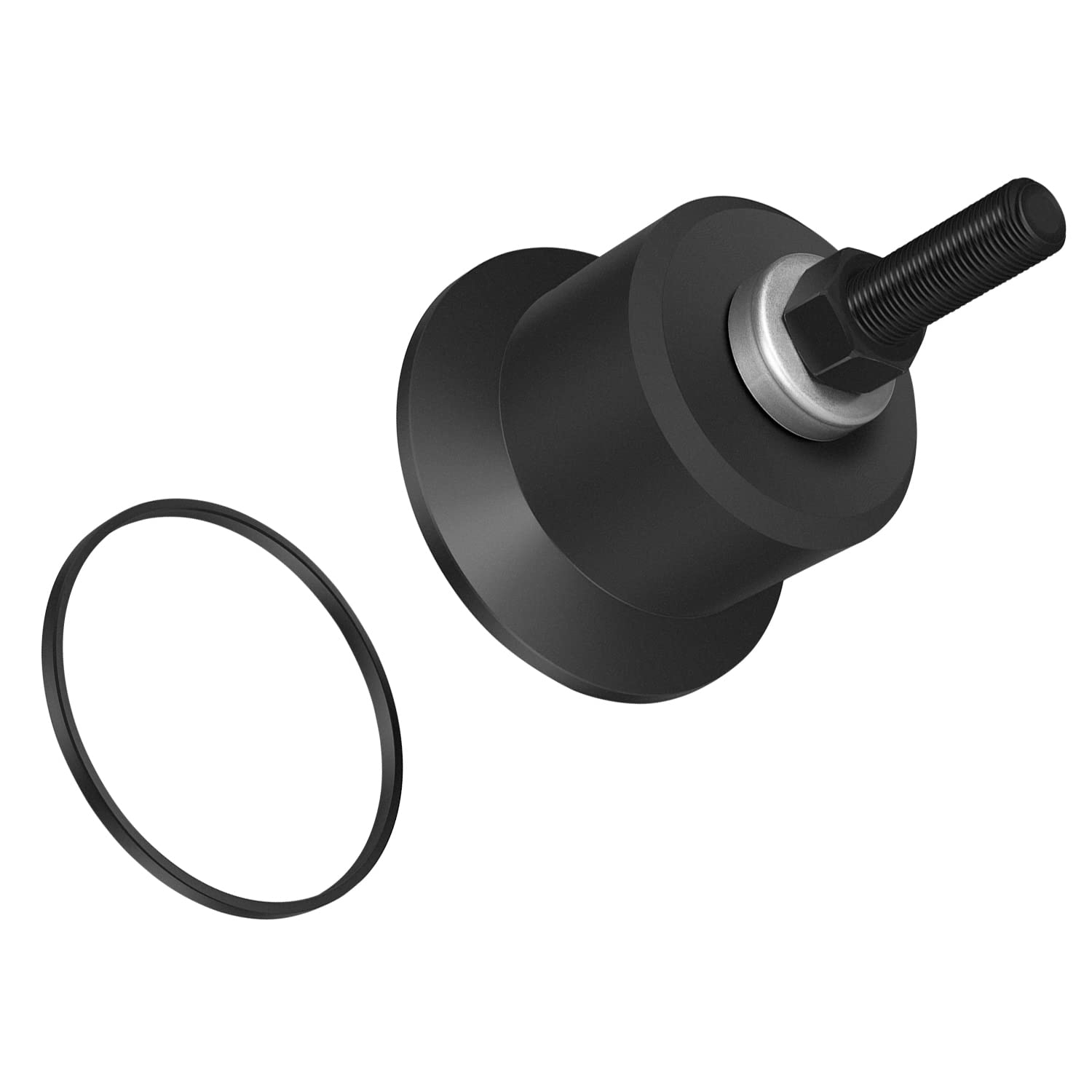 Sunluway front crankshaft seal installer tool in action for Ford 6.7L engines