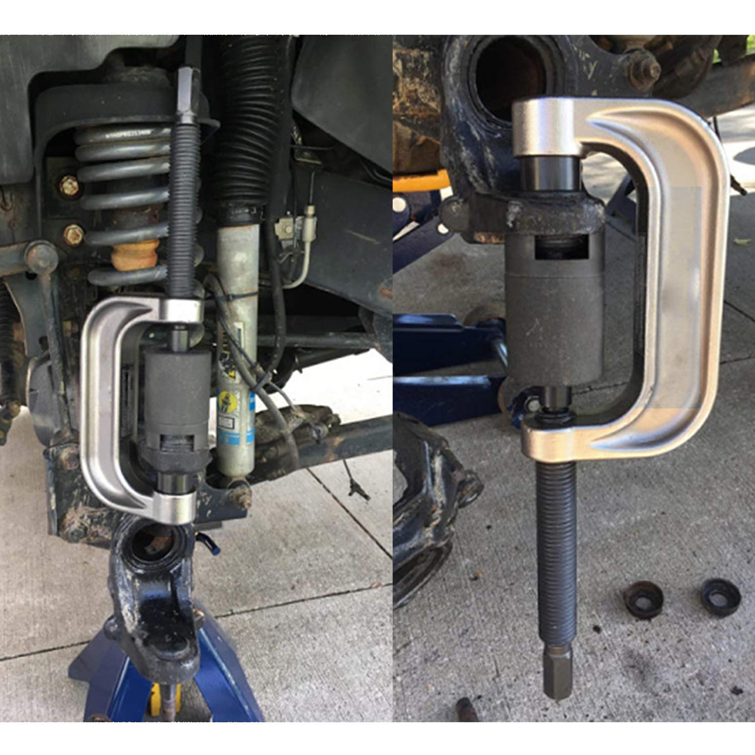 Sunluway Jeep-compatible ball joint adapters enabling simpler press-fit installations.