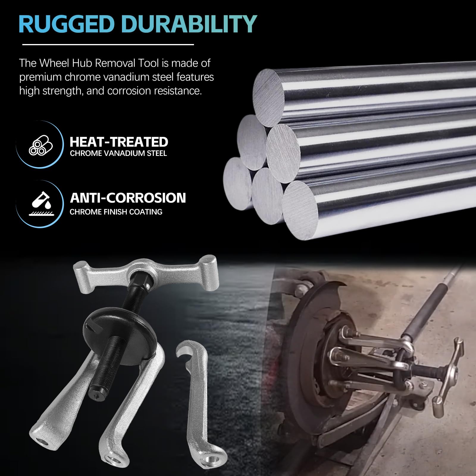 Sunluway puller assembly showing robust construction