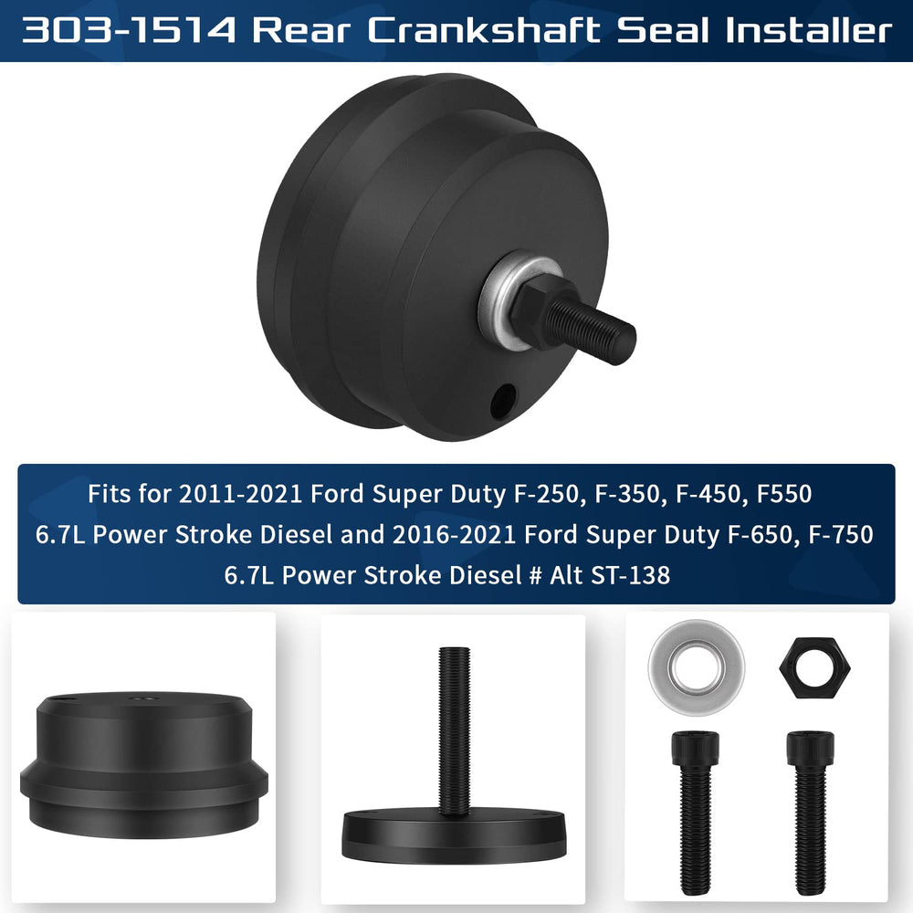Sunluway rear seal tool reduces damage risk and leaks during installation.
