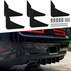 Sunluway rear diffuser 5 fins v3 enhances aggressive styling and potential downforce for Challenger