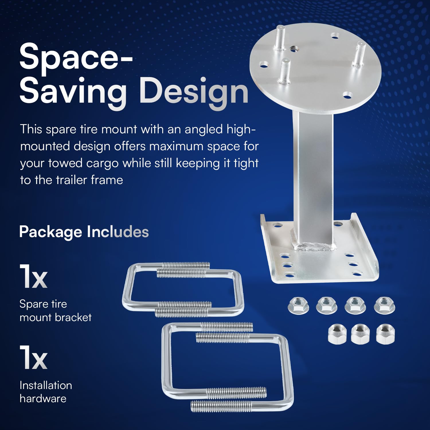 Sunluway space-saving high-mount design keeps cargo room clear.