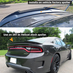 VenomV2 spoiler fitment on 2015-2024 Dodge Charger with stock SRT spoiler
