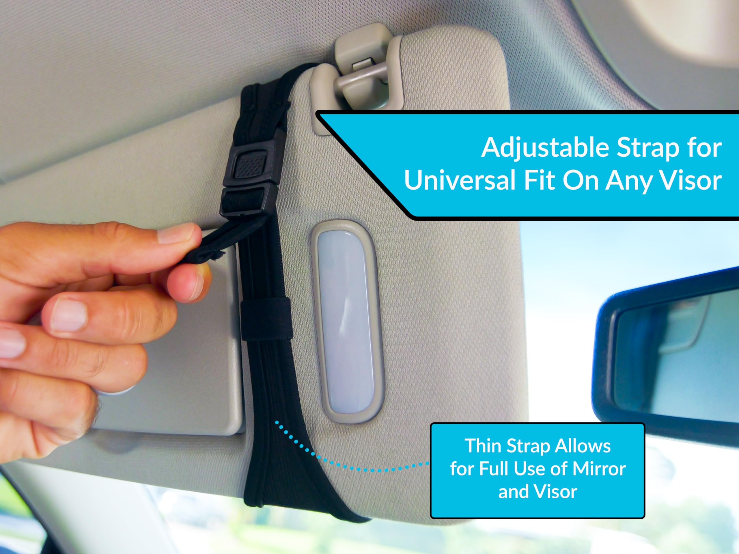 Sunny Sleeve durable design complements an organized car interior