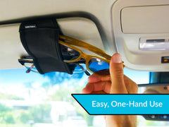 Sunny Sleeve universal fit adapts to most visors and eyewear styles