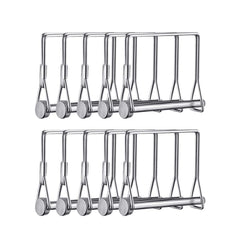 Sunnyway 10-pcs 1/4-inch wire lock pins for trailer hitch security.