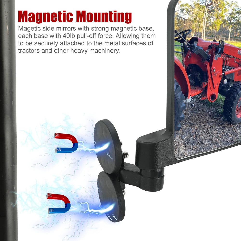 SUNPIE magnetic attachment keeps mirrors secure on rugged terrain