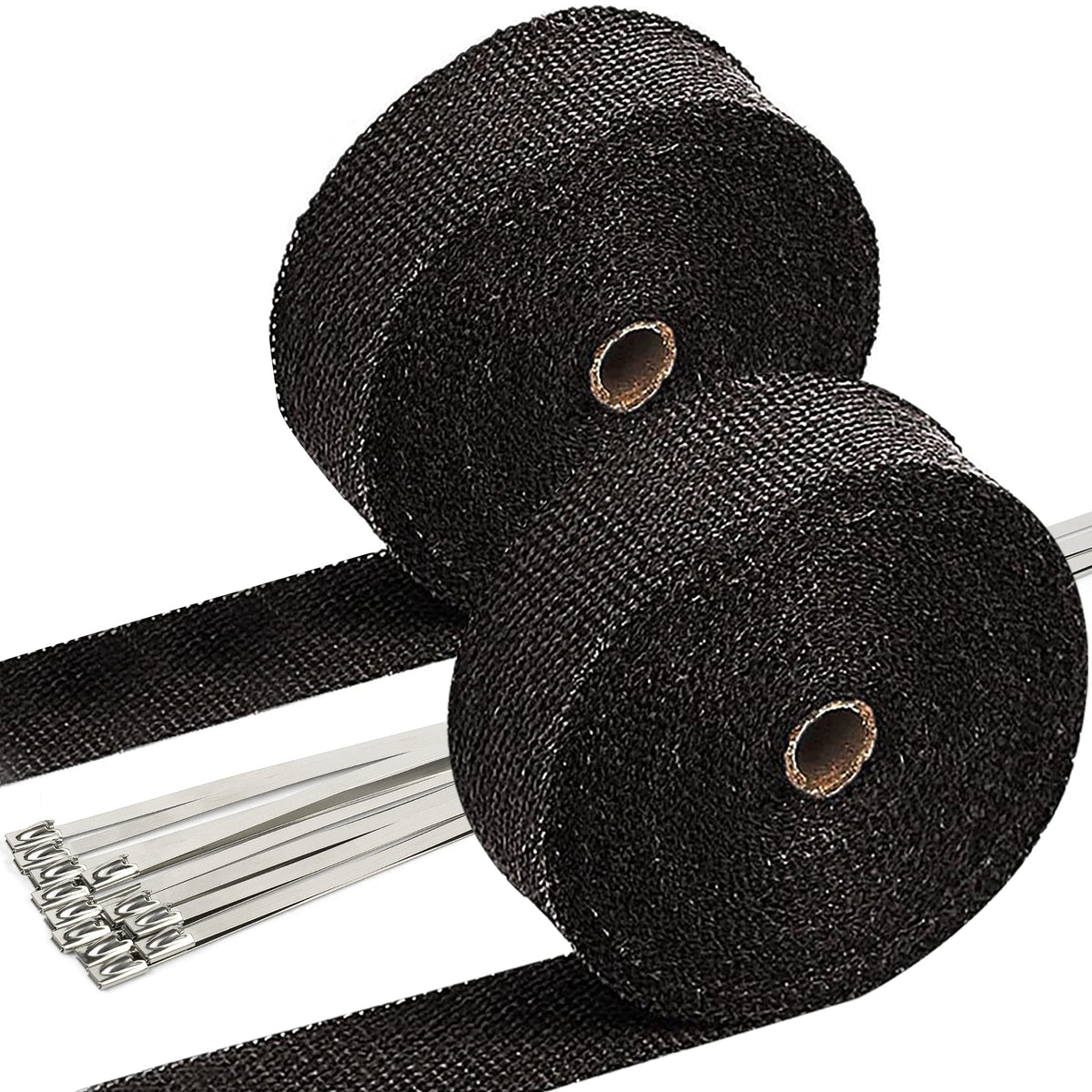 SunplusTrade exhaust heat wrap on 2in x 50ft wrap enhances heat management.