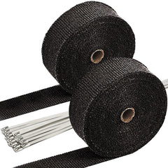 SunplusTrade exhaust heat wrap on 2in x 50ft wrap enhances heat management.