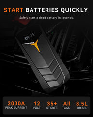 SUNPOW 20000mAh capacity powers devices on the go.