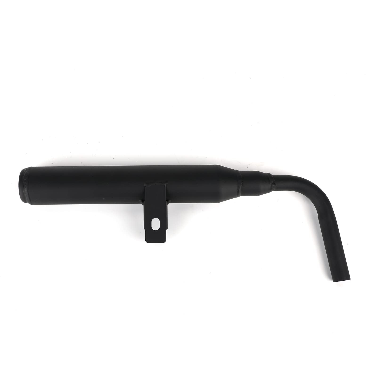 SUNQIAO PW50 silencer black color coordinates with Yamaha PW50 styling.
