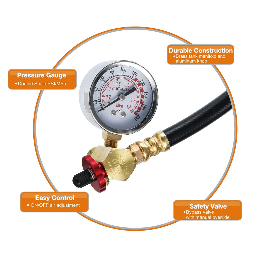 SUNROAD gauge port supports easy mounting and accurate readings