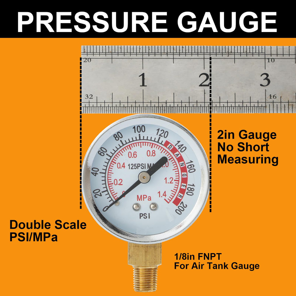 SUNROAD 4 ft hose with tire chuck enables flexible leak resistant connections