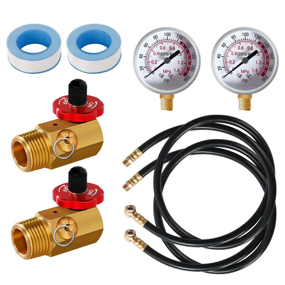 SUNROAD air tank repair kit with safety valve for portable tanks enhances safe operation