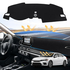 Sunsdrew Civic Dash Cover—perfect fit for 2022–2026 Civics.