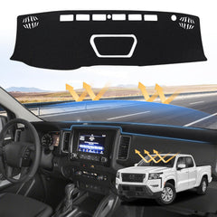 Sunsdrew Frontier dash cover fit; precise alignment for a cleaner interior look.