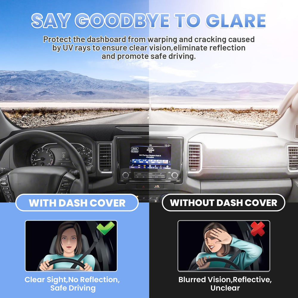 Sunsdrew Frontier dash UV protection keeps the dashboard looking new.